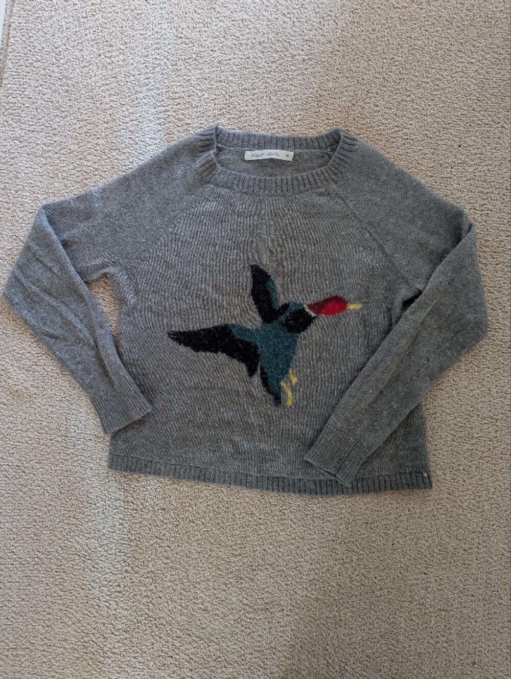 Woolrich Grey Duck Sweater